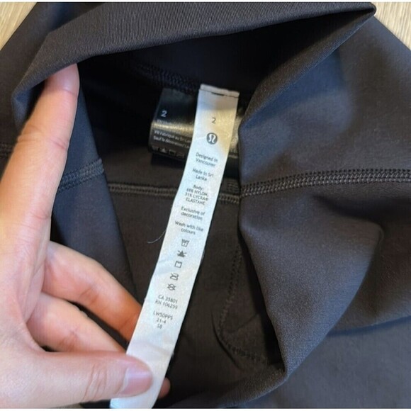 NEW Lululemon Leggings 2 Wunder Under High-Rise Tight 25" Lunar New Year Dark - Picture 5 of 8